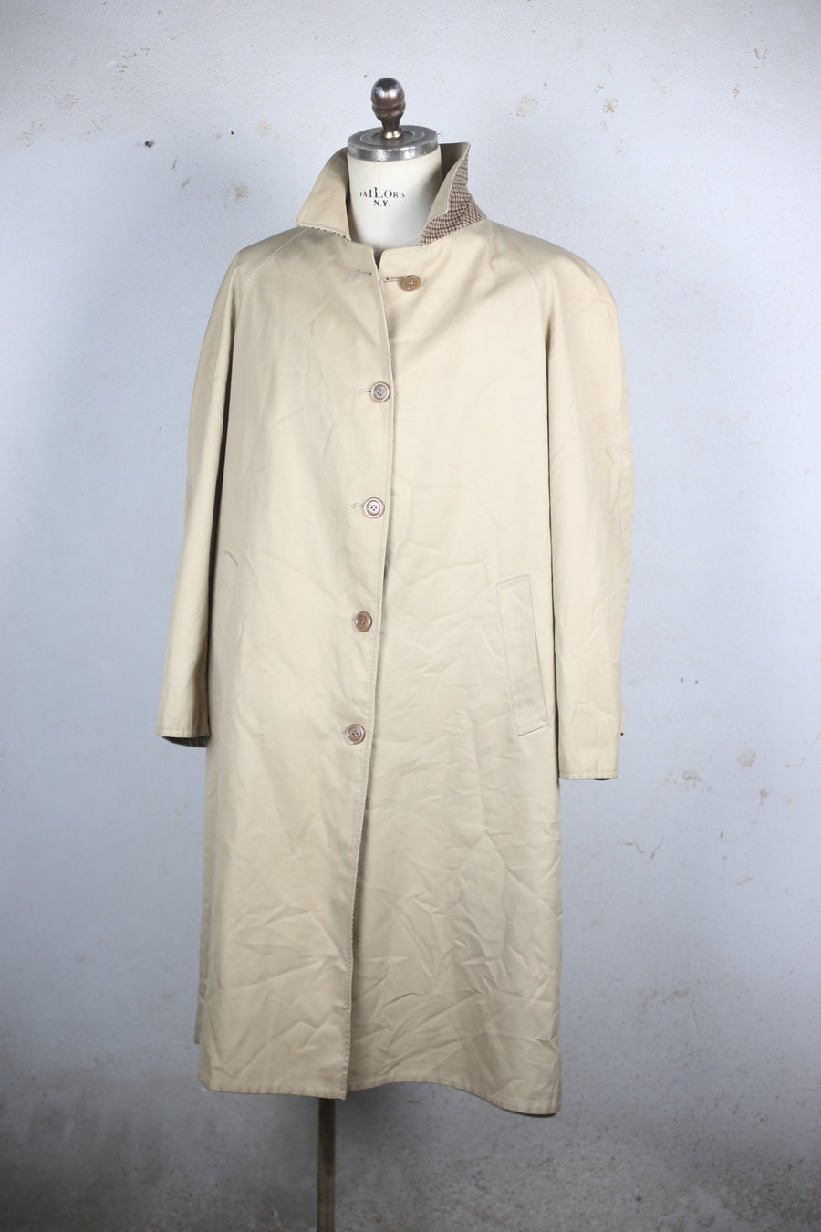 Reversible TRENCH COAT - L -