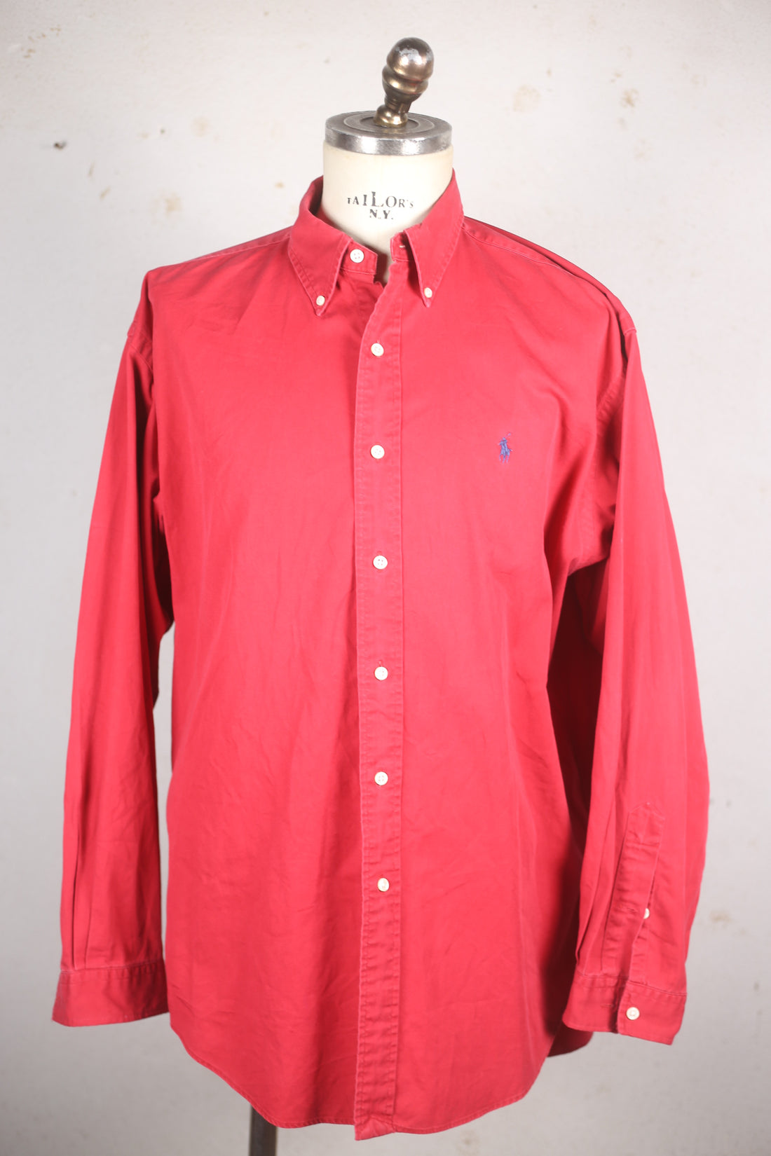 BUTTON DOWN SHIRT RL - L -