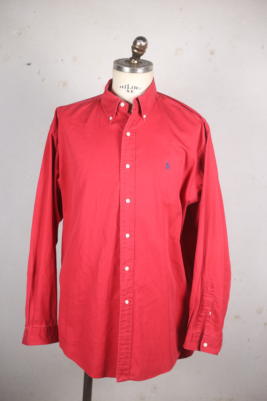 BUTTON DOWN SHIRT RL - L -