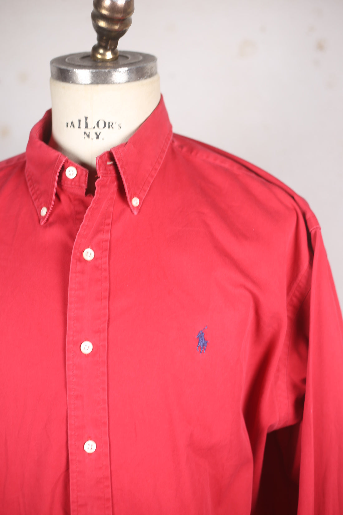 BUTTON DOWN SHIRT RL - L -