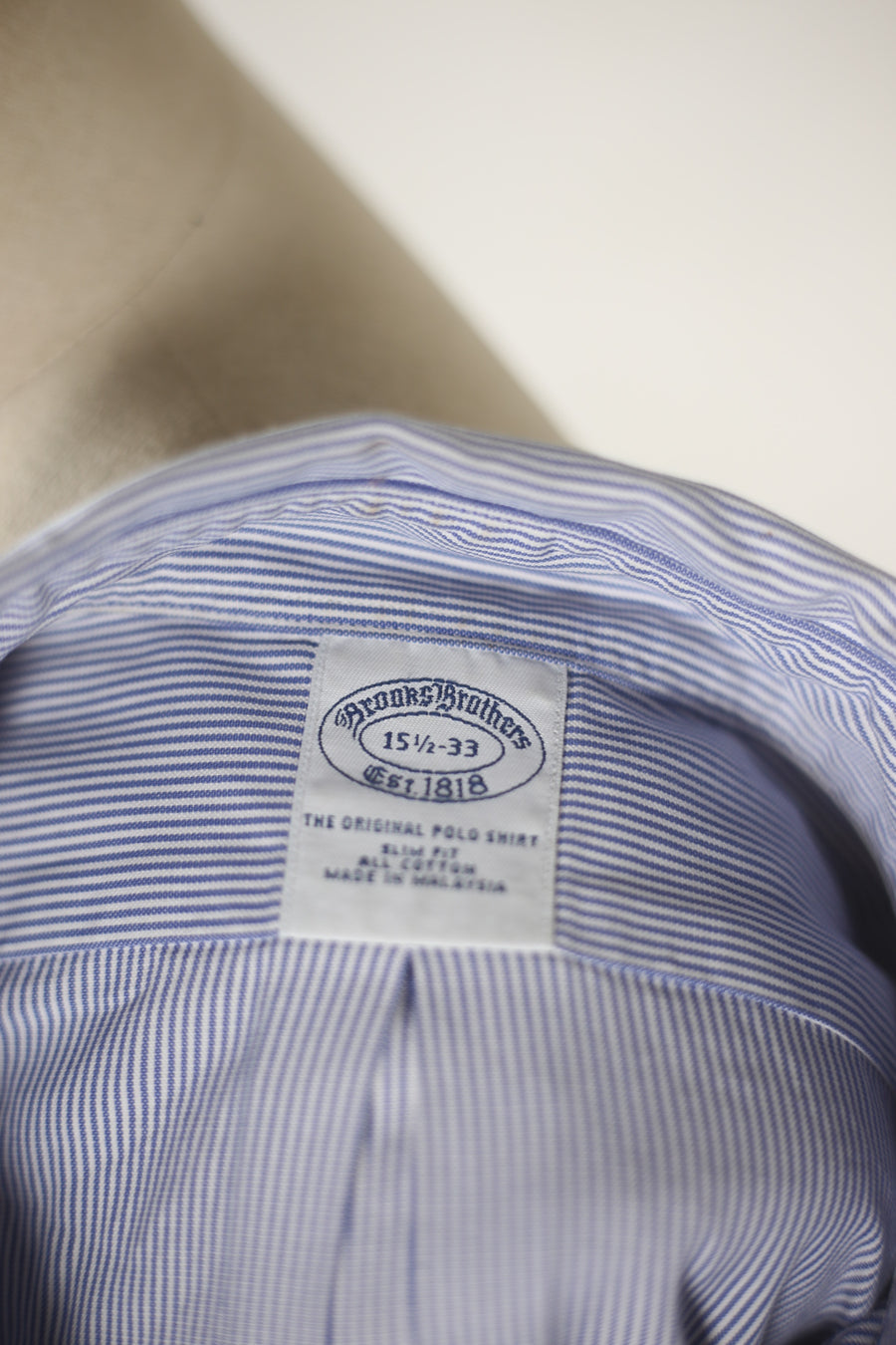 BROOKS BROTHER SHIRT -M-