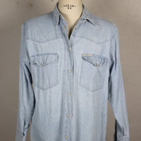 Wmpum DENIM SHIRT FOR WOMEN - M -
