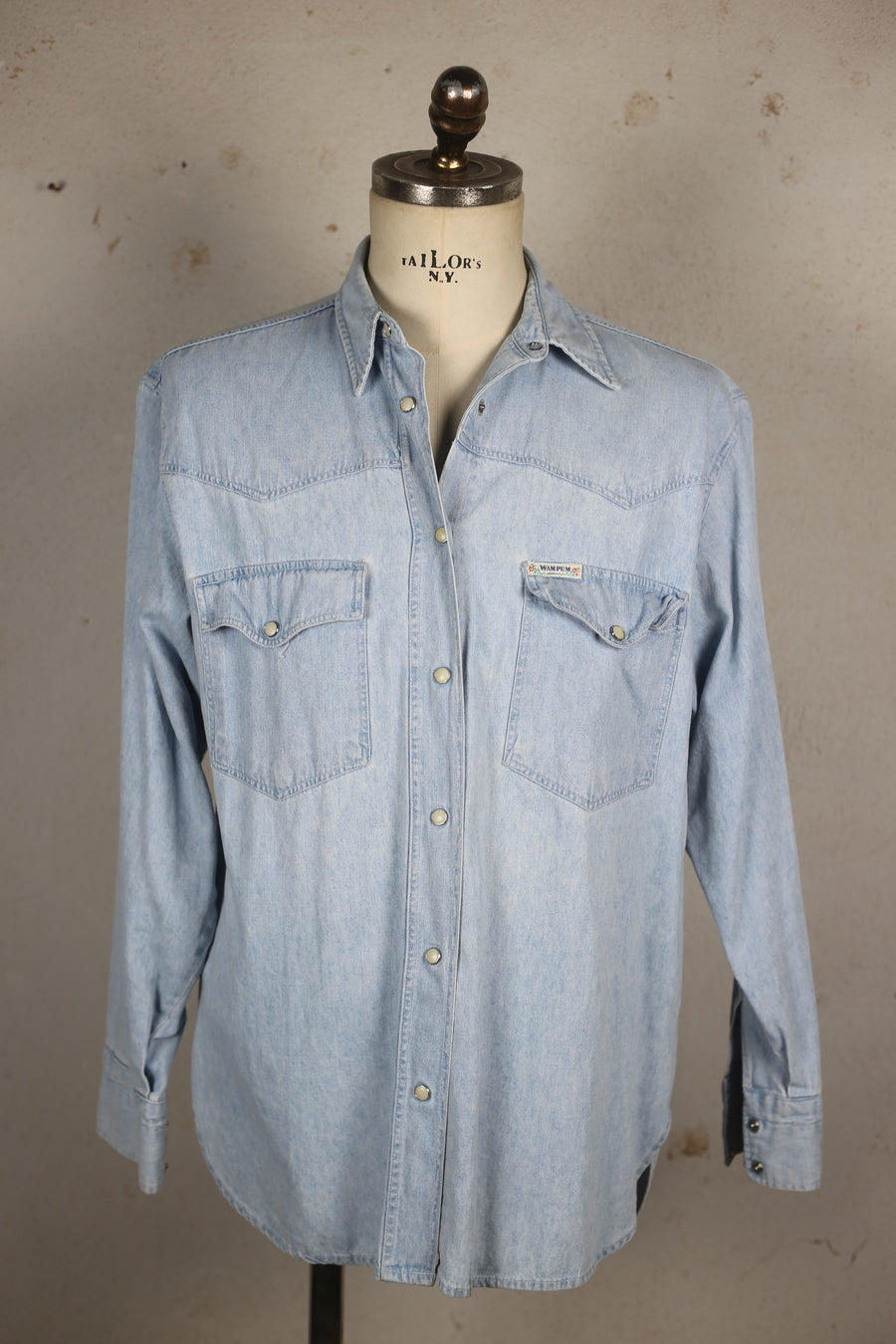 Wmpum DENIM SHIRT FOR WOMEN - M -