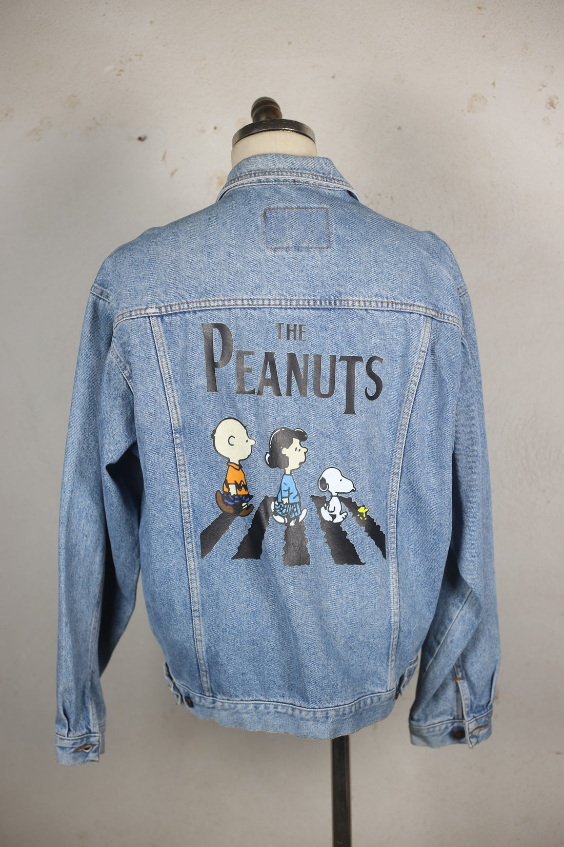 GIACCA DI JEANS THE PEANUTS -L-