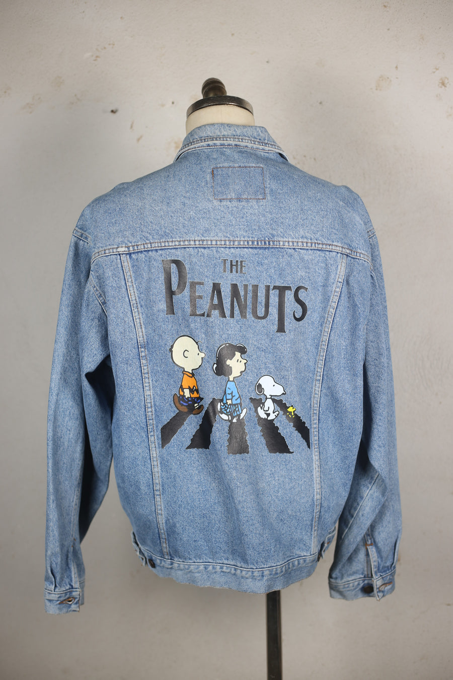 GIACCA DI JEANS THE PEANUTS -L-