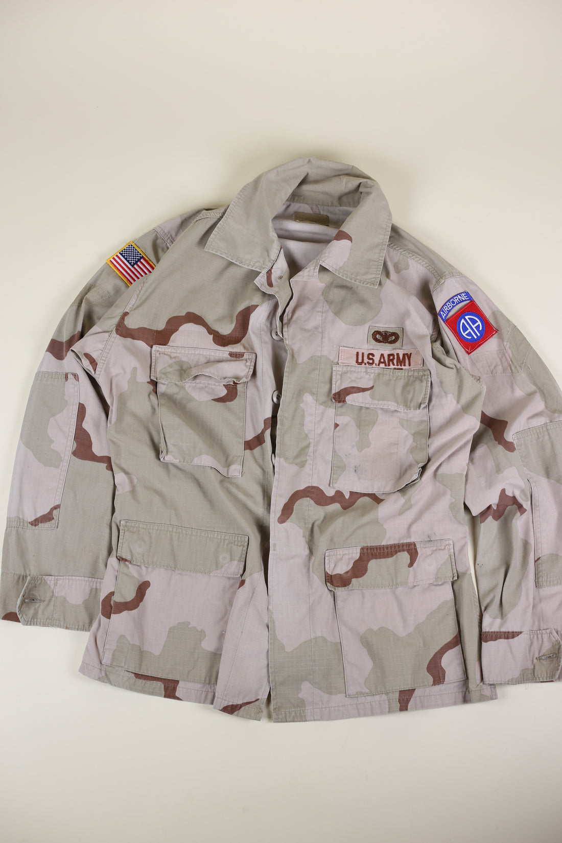 BDU DESERT Us ARMY Jacket - L -