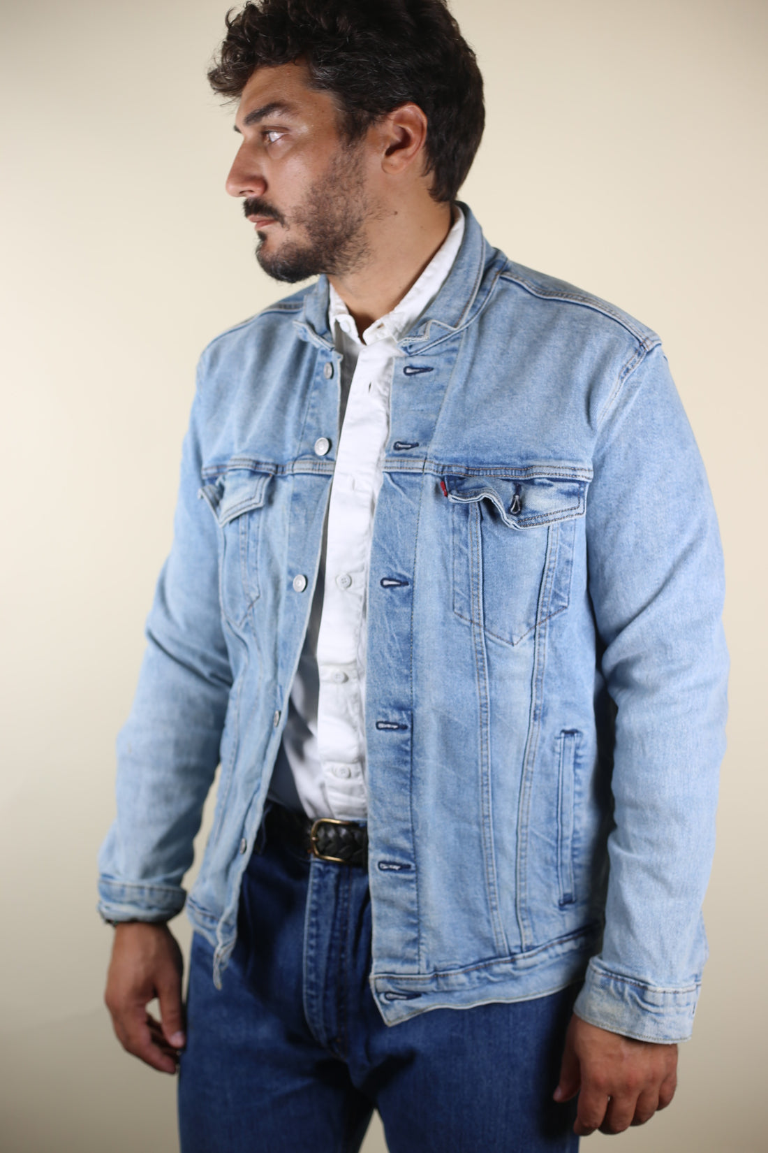 LEVIS SNOOPY Denim Jacket - XL -