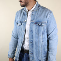 LEVIS SNOOPY Denim Jacket - XL -