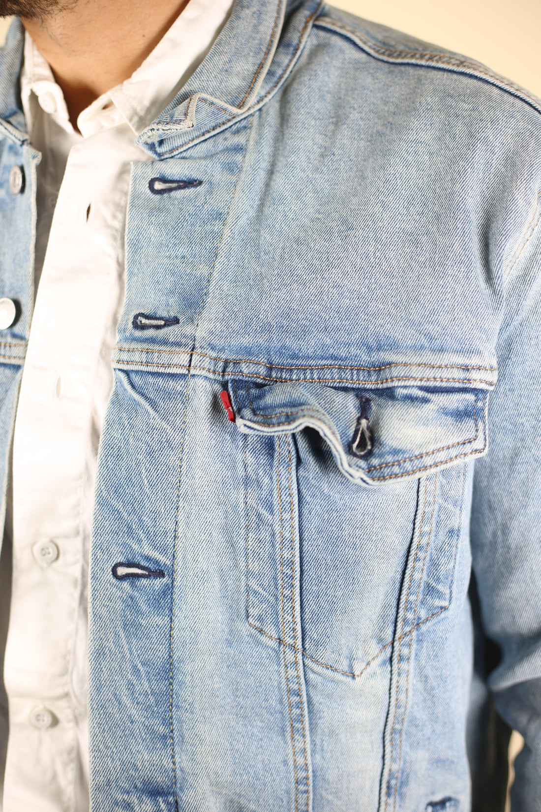 LEVIS SNOOPY Denim Jacket - XL -