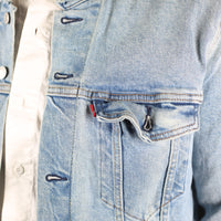 LEVIS SNOOPY Denim Jacket - XL -