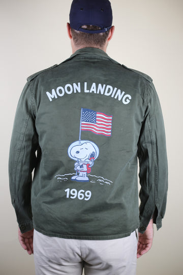 ARMY moon landing shirt - M -