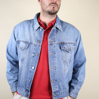 SNOOPY Denim Jacket - L -