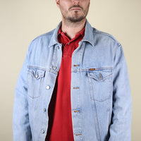 SNOOPY Denim Jacket - L -