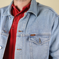 SNOOPY Denim Jacket - L -