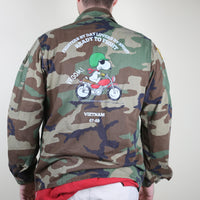 GIACCA BDU CAMOUFLAGE  WOODLAND  US MARINES CADET -   L - ( PERSONALIZZABILE )