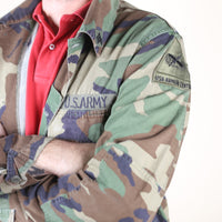 BDU CAMOUFLAGE Jacket Us ARMY - L -