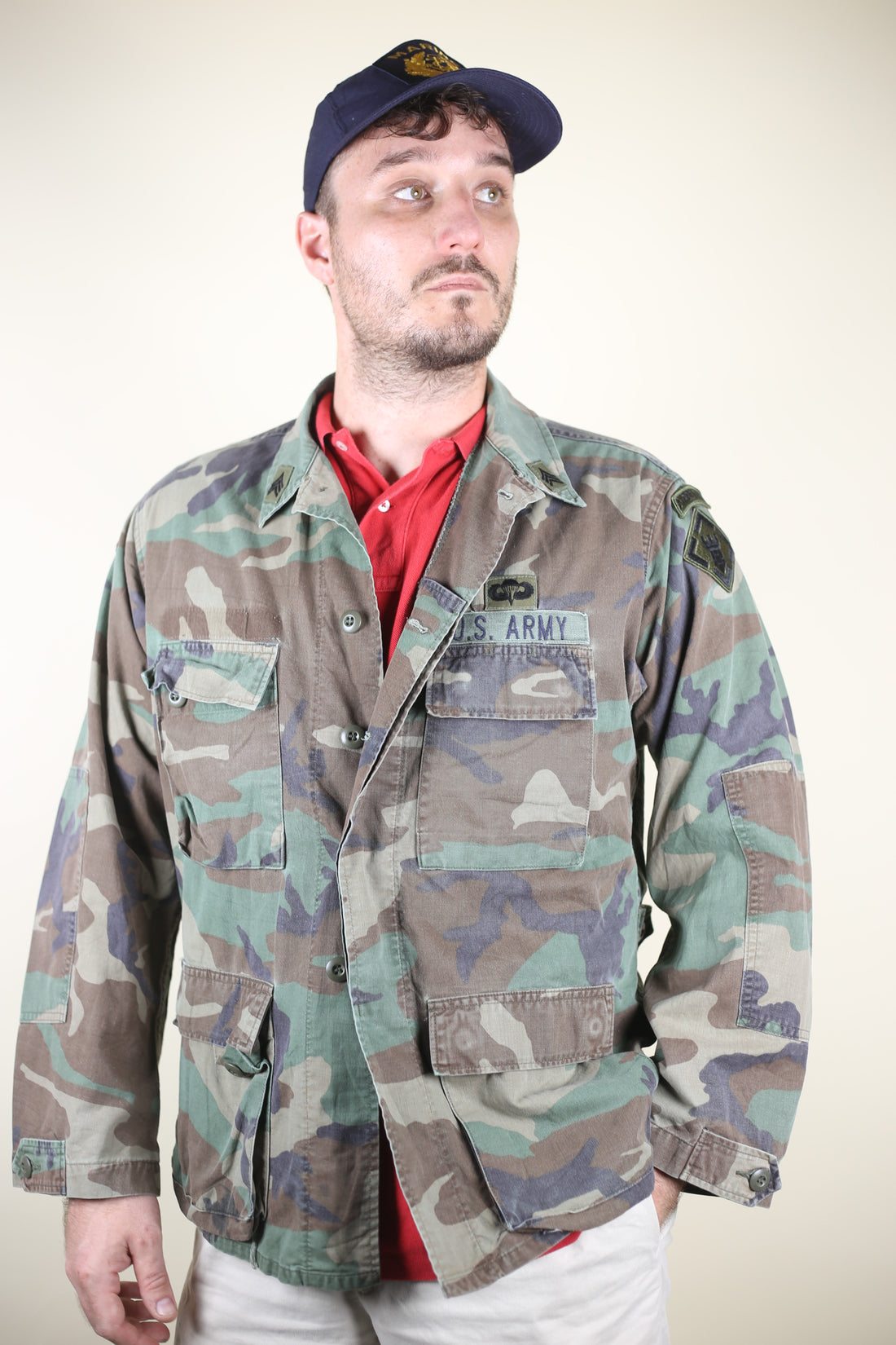 Giacca BDU CAMOUFLAGE    Us ARMY  -  L -