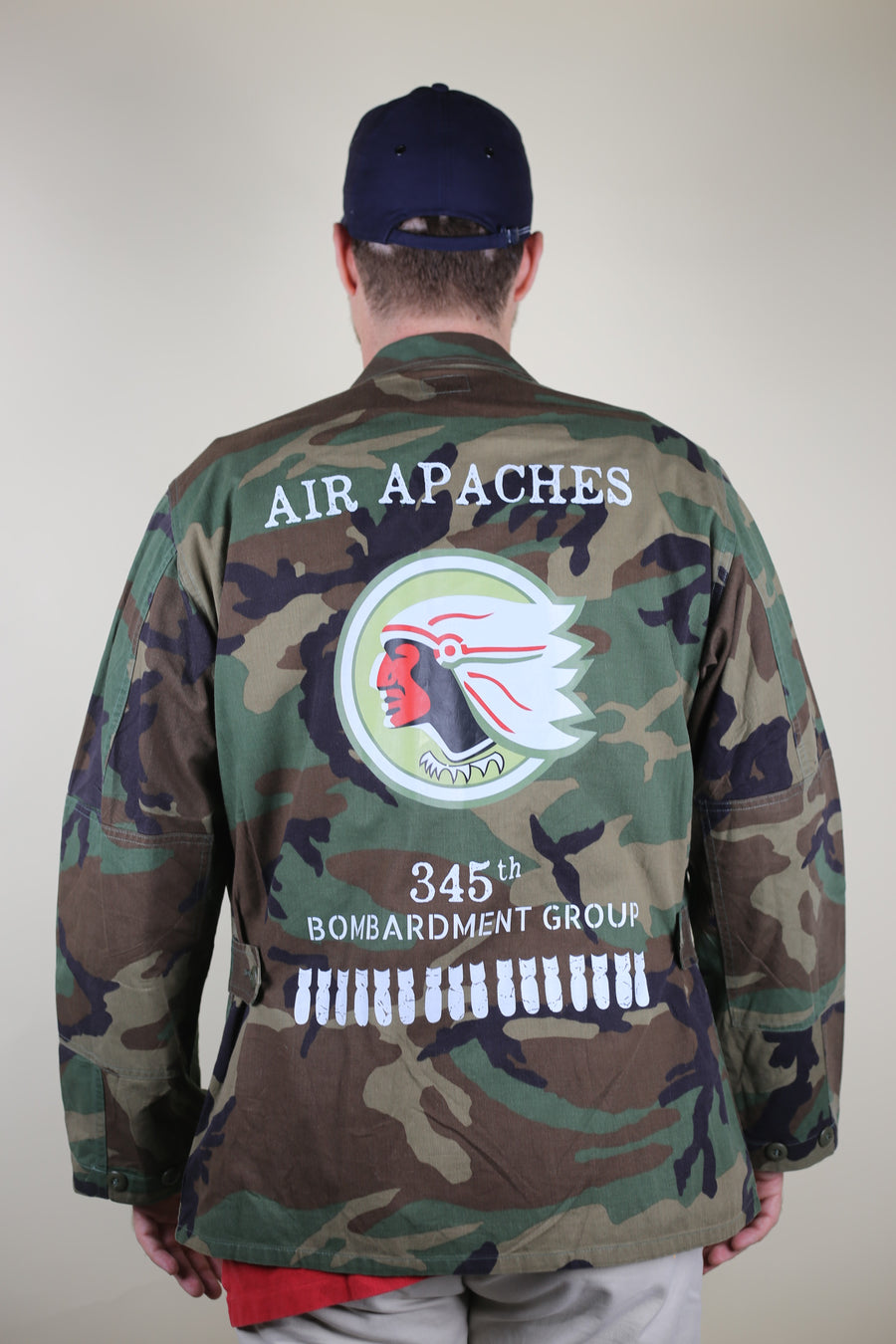 BDU Jacket CAMOUFLAGE AIR APACHE Us ARMY - L -