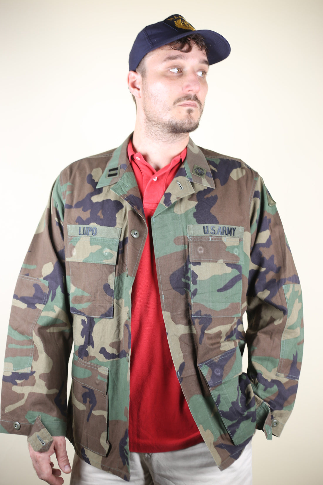 BDU Jacket CAMOUFLAGE AIR APACHE Us ARMY - L -