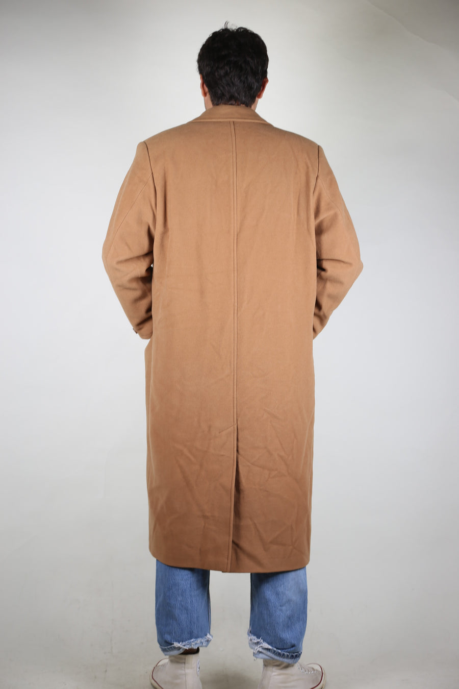 Missoni vintage camel single-breasted coat - XL -