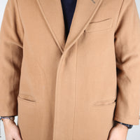 Missoni vintage camel single-breasted coat - XL -