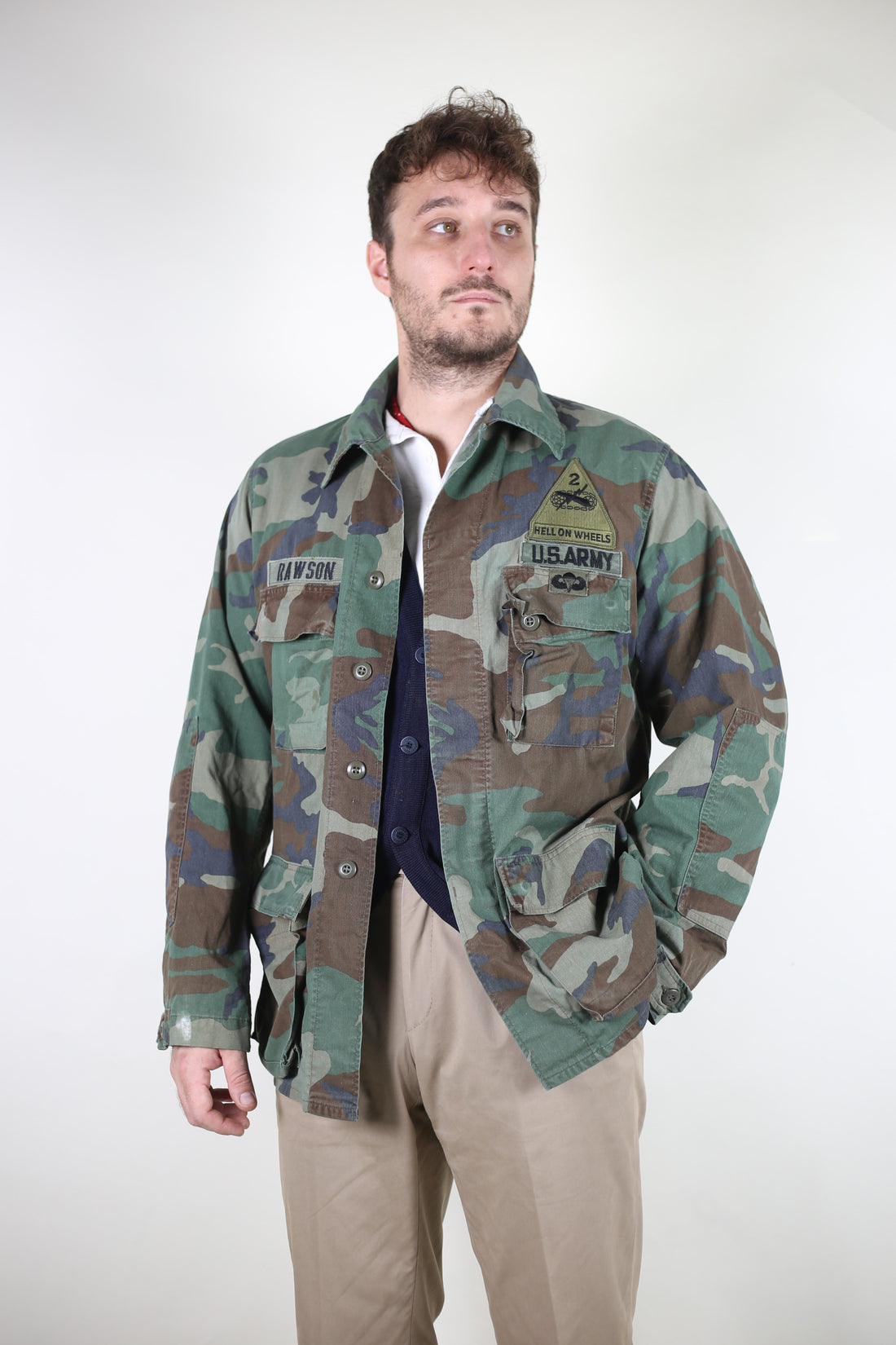 CAMOUFLAGE JACKET BDU WOODLAND Us Army – bunkerdepot