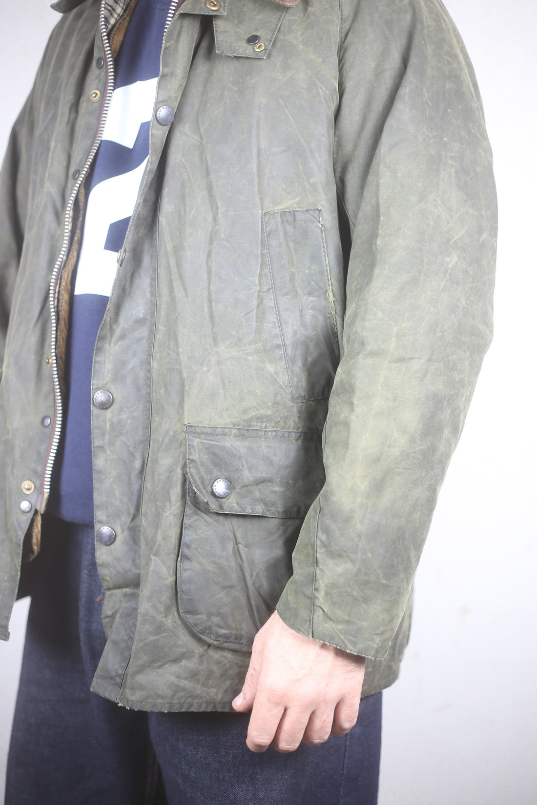 Barbour BEDALE COMPLETO DI IMBOTTITURA E SPILLA    - C40 L -