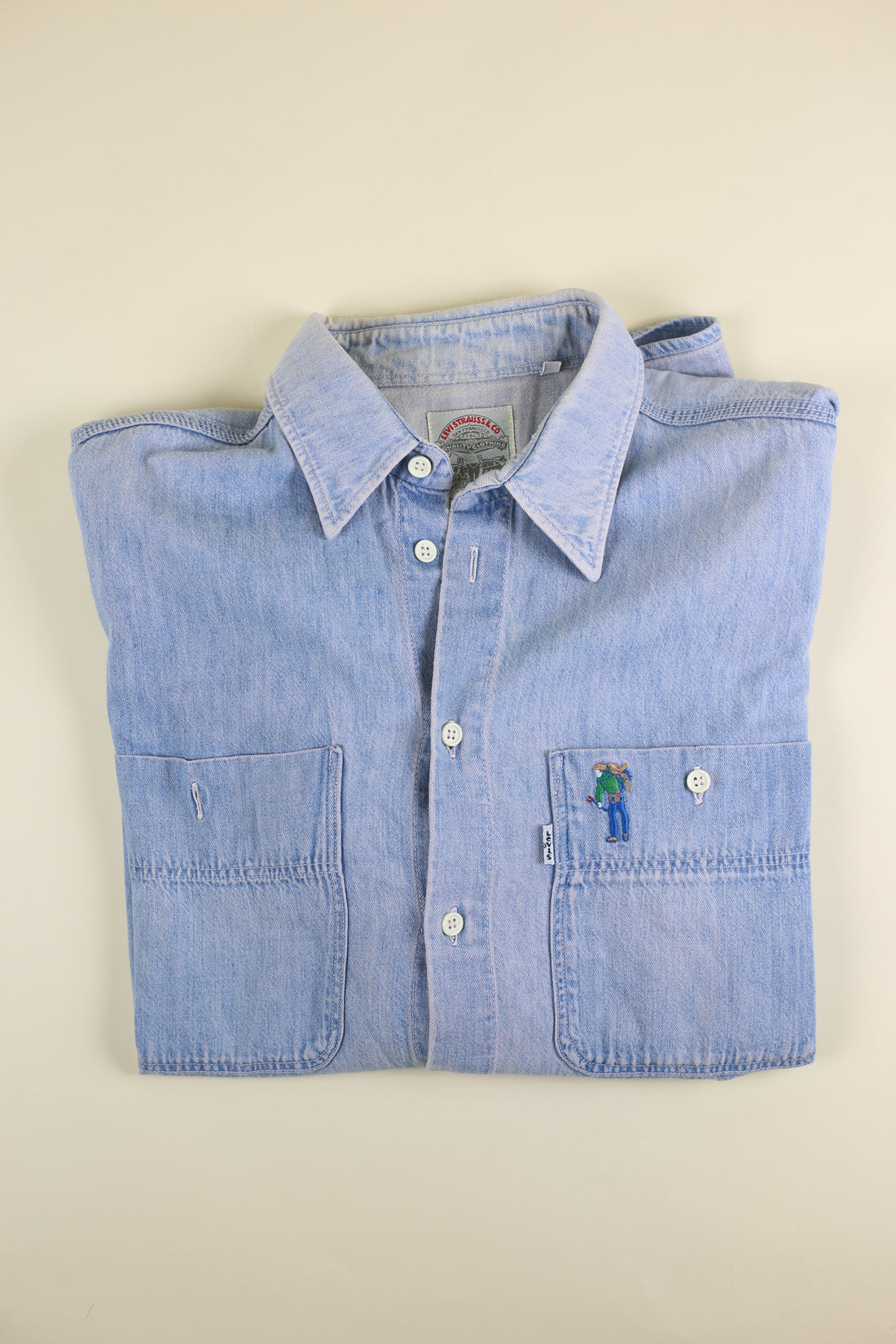 Camicia di jeans  vintage LEVIS  -  M -