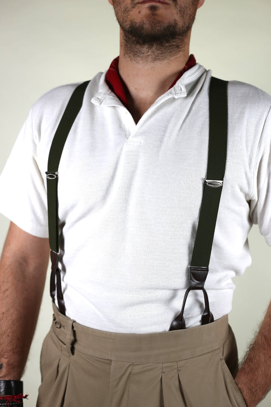 Bretelle esercito vintage anni 50 – bunkerdepot - Main Image