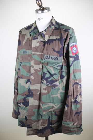 Giacca camouflage  Bdu US ARMY  - 2XL - PERSONALIZZABILE