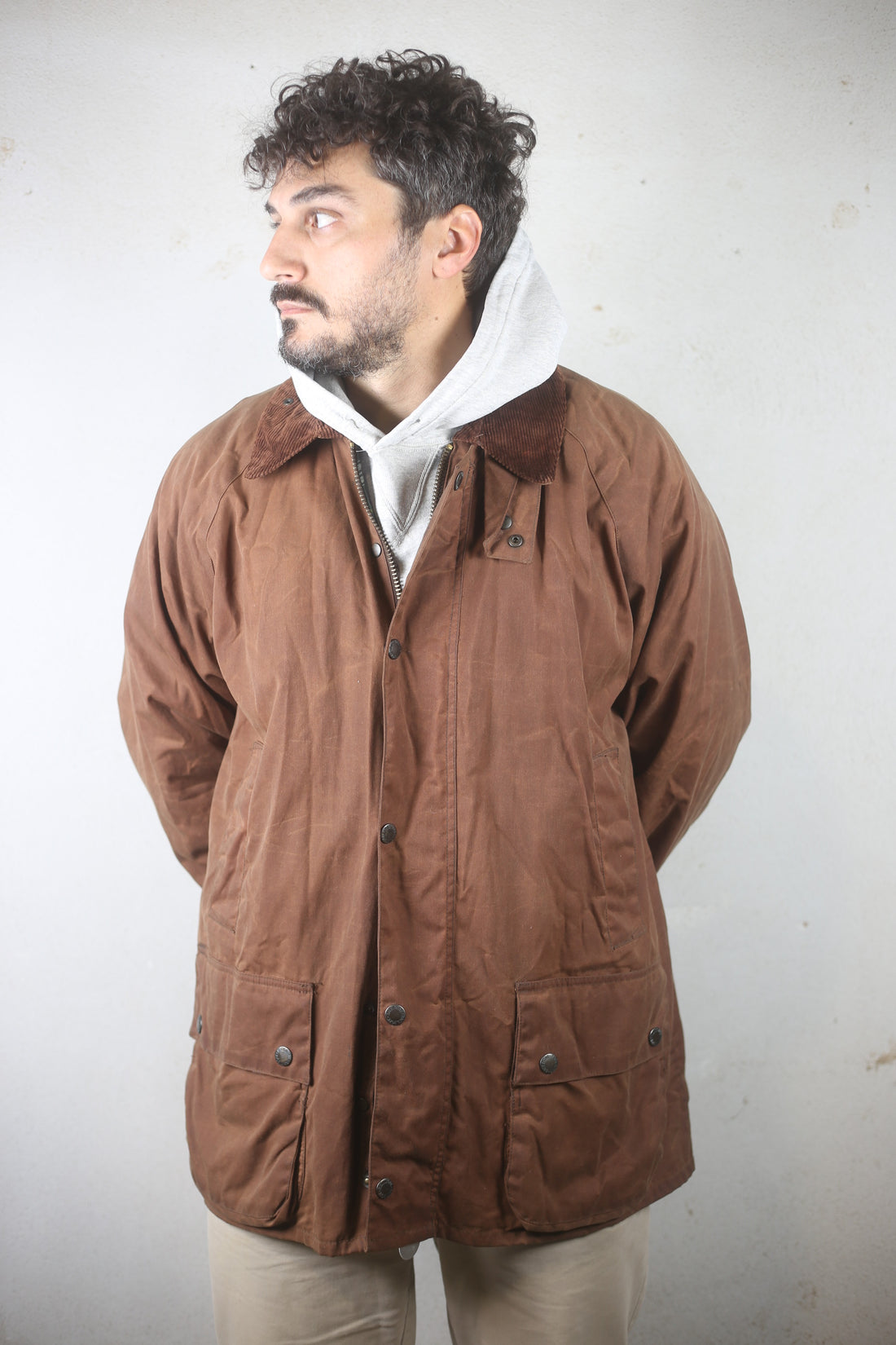 WAX JACKET   -  XL -