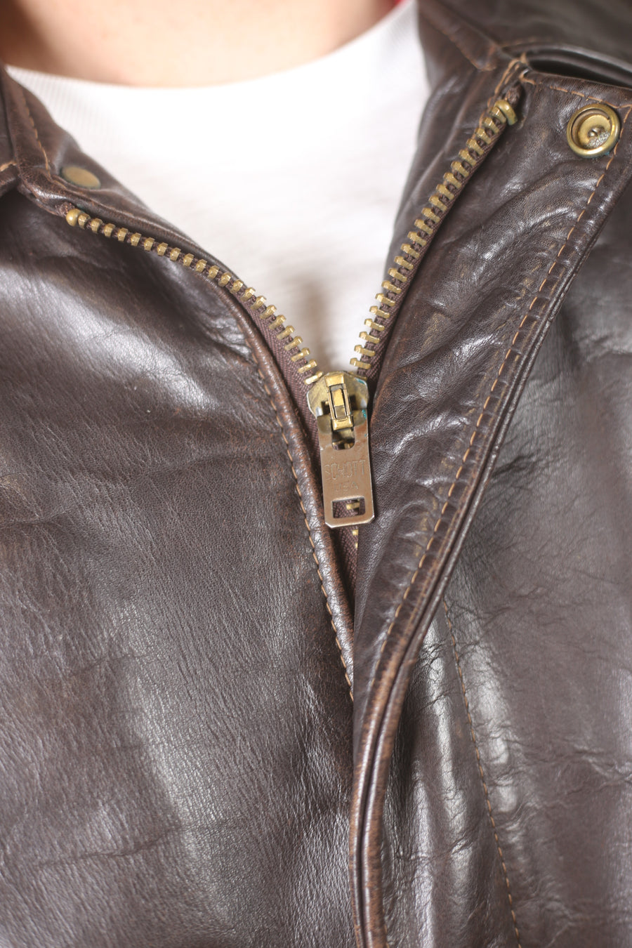 Giacca di pelle Schott  -  L -