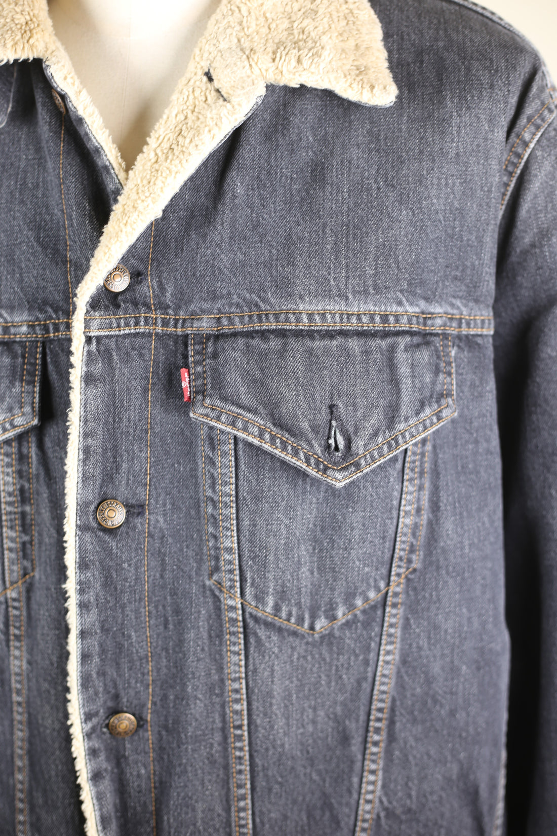 LEVIS SHERPA DENIM JACKET 