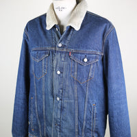 LEVIS SHERPA DENIM JACKET - XL - 