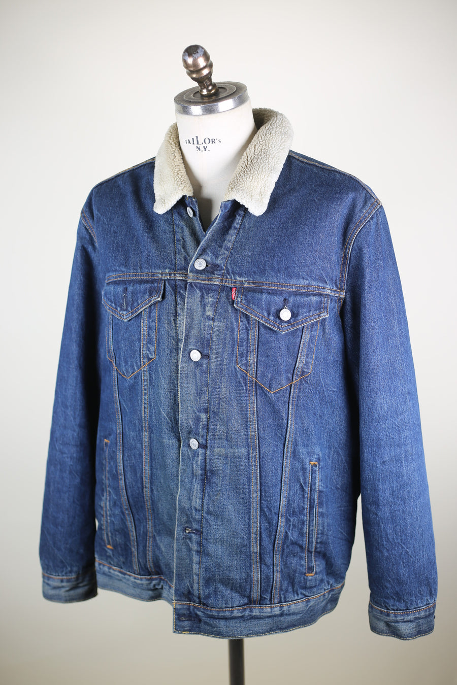 GIACCA DI JEANS LEVIS SHERPA - XL -