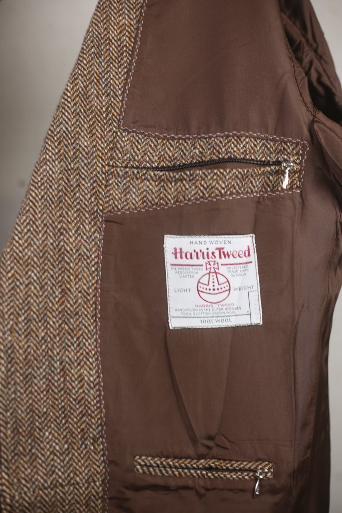 Harris Tweed Jacket - L -