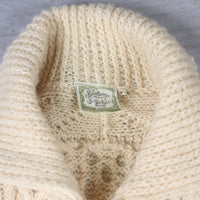 Aran cable cardigan -L -
