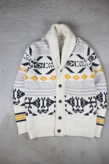 COWICHAN CARDIGAN- M-