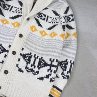 COWICHAN CARDIGAN- M-