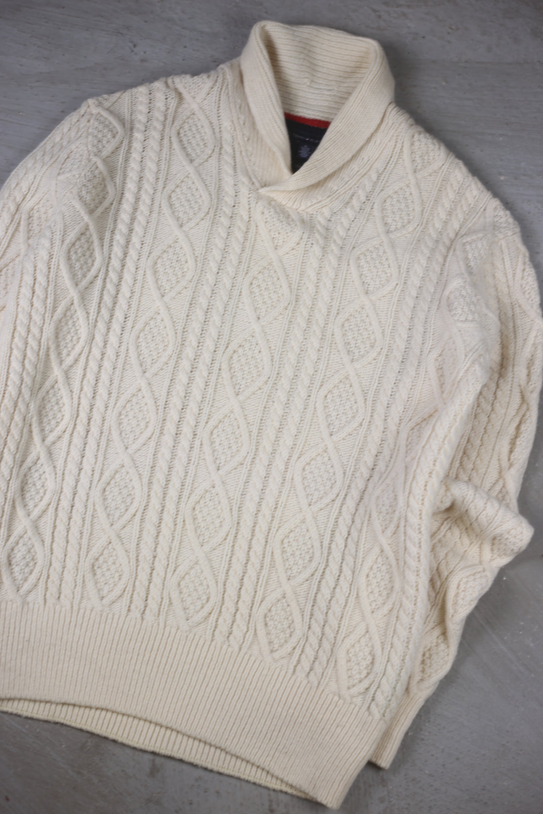 SHAWL COLLAR TOMMY HILFIGHER -XL-