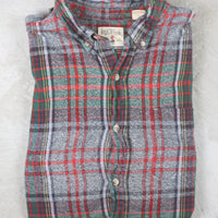 Plaid shirt RED HEAD -XL-