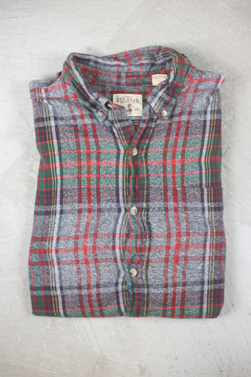 Plaid shirt RED HEAD -XL-