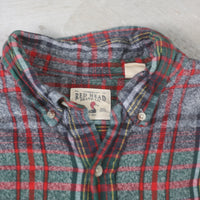 Plaid shirt RED HEAD -XL-