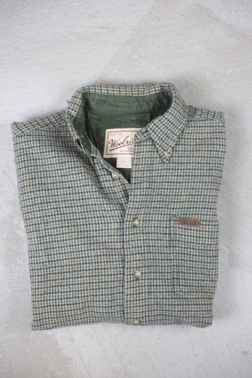 Plaid shirt WOOL RICH -L-