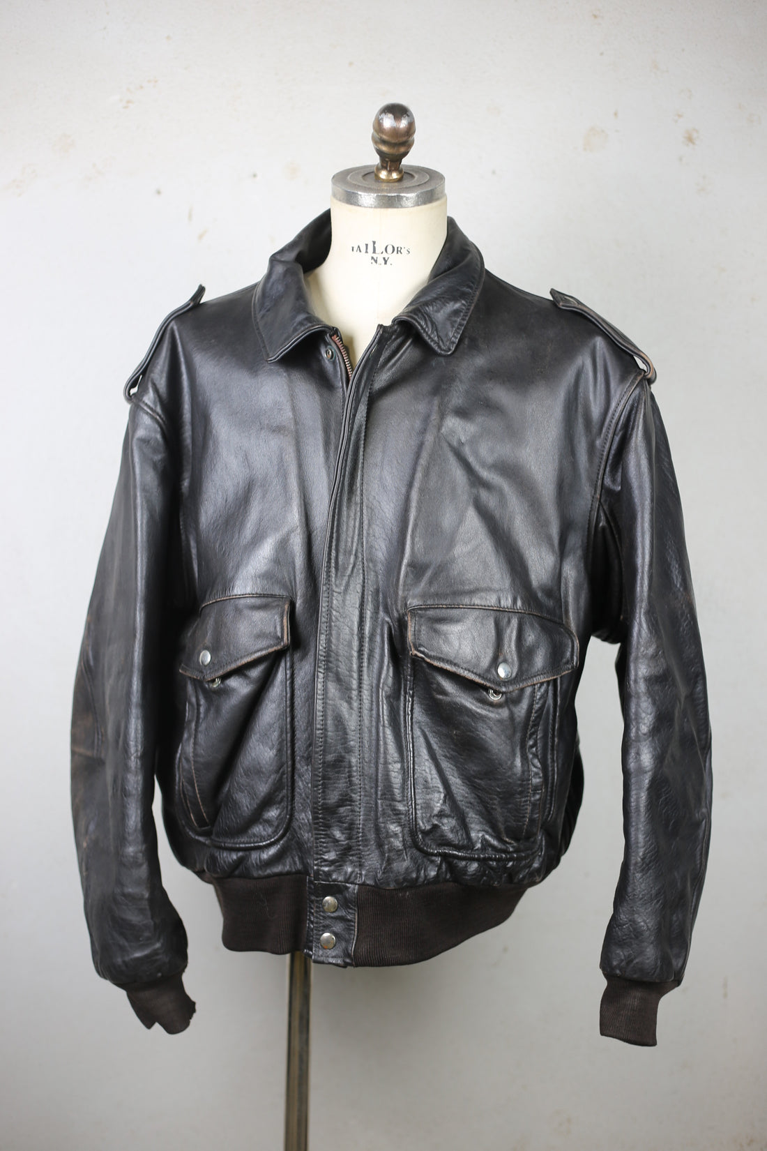 A2 Air Apache Leather Jacket - XL -