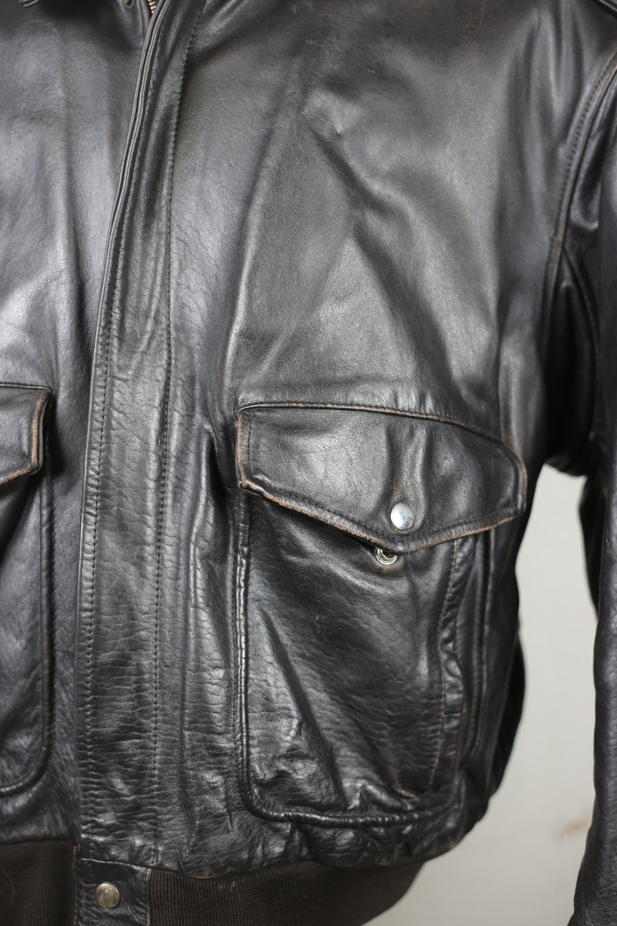 A2 Air Apache Leather Jacket - XL -