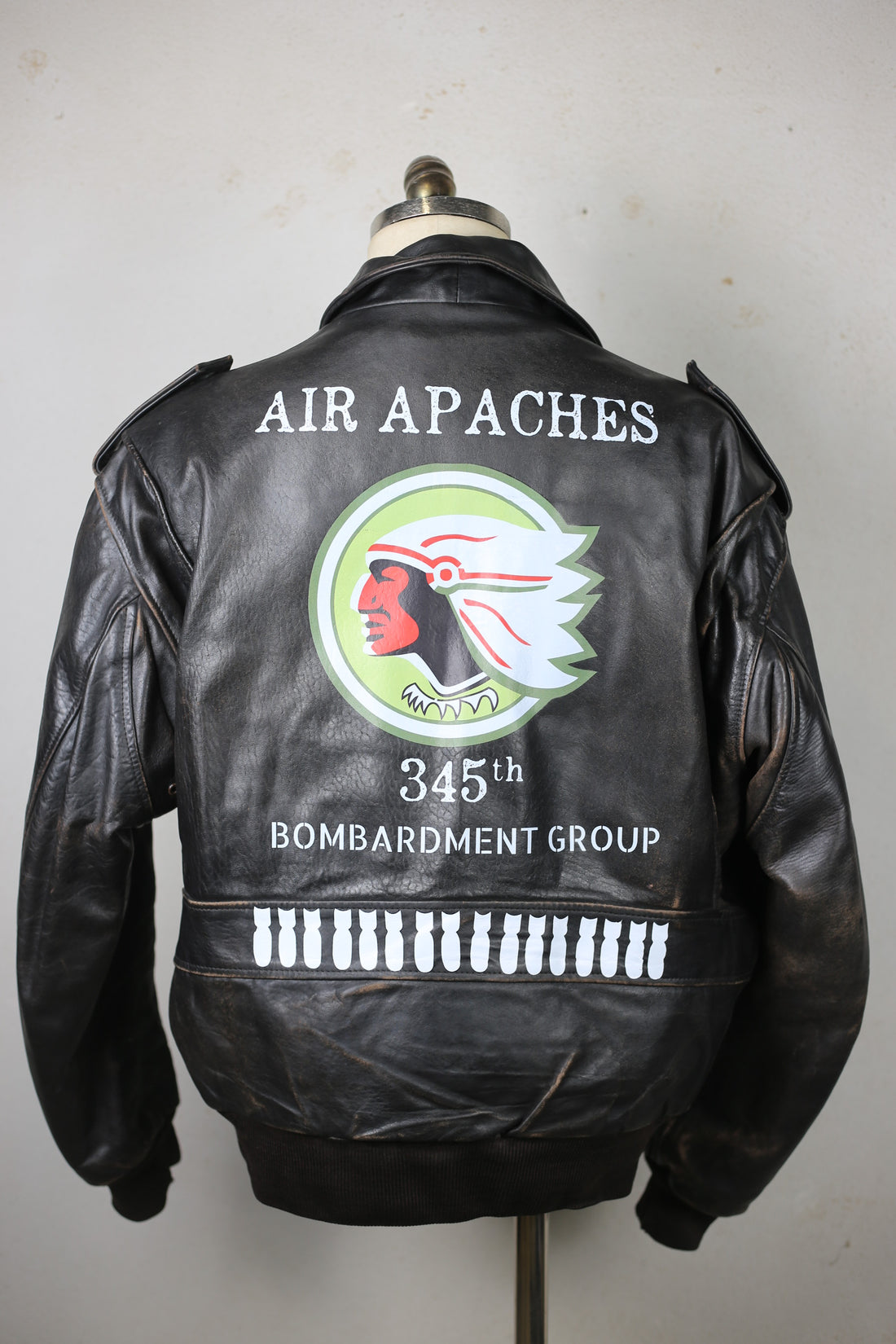 A2 Air Apache Leather Jacket - XL -