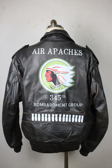 A2 Air Apache Leather Jacket - XL -