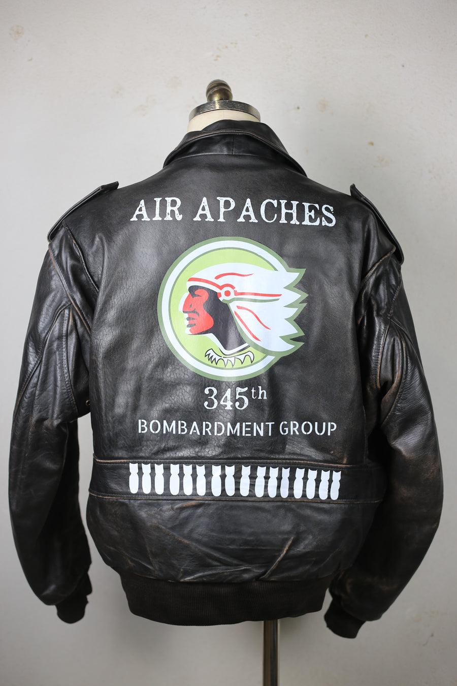 A2 Air Apache Leather Jacket - XL -