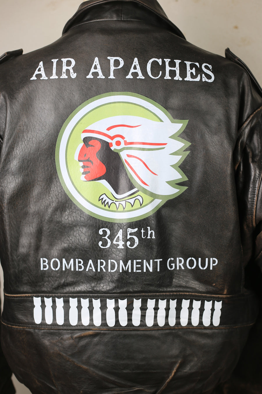 A2 Air Apache Leather Jacket - XL -